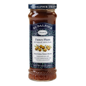 St. Dalfour Fancy Plum Fruit Spread, 10oz