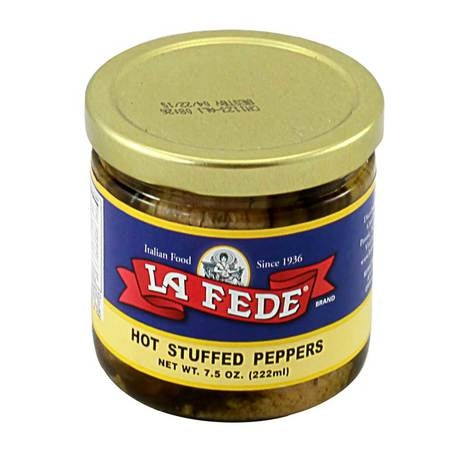 La Fede Hot Stuff Peppers, 7.5 oz