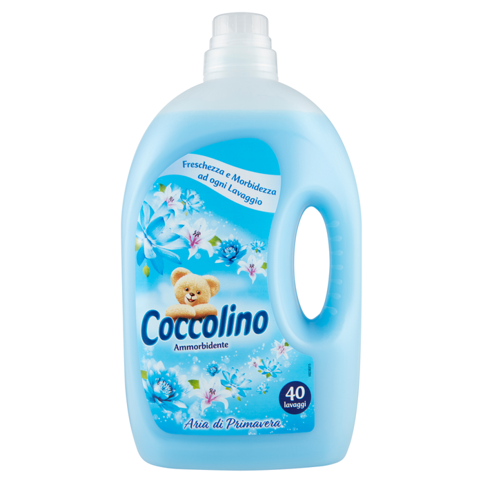 Coccolino Softener Spring Air Blue, Ammorbidente Aria di Primavera, 40 Washes, 3 Liter