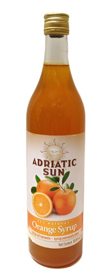 Adriatic Sun Orange Syrup, 1 Liter