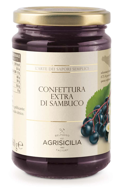 Agrisicilia Elderberry Jam, 12.7 oz | 360g