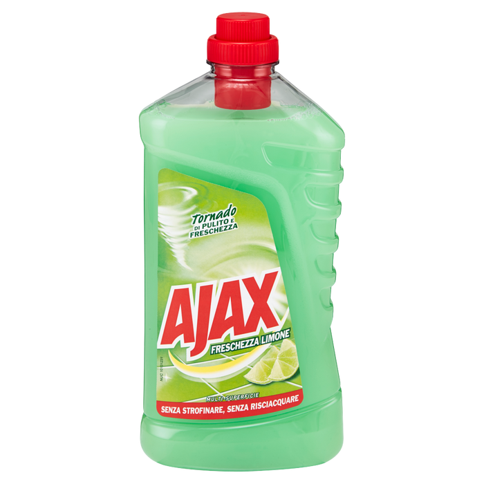 Ajax Freschezza Limone, Lemon Scent, Optimal 7, 1L