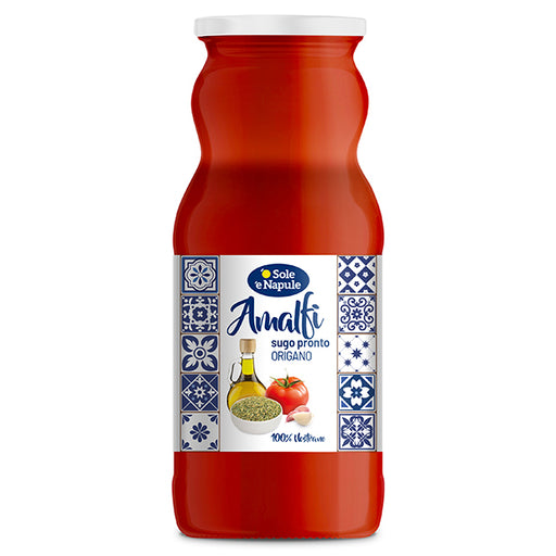 O Sole E Napule Amalfi Tomato and Oregano Sauce, 350g 