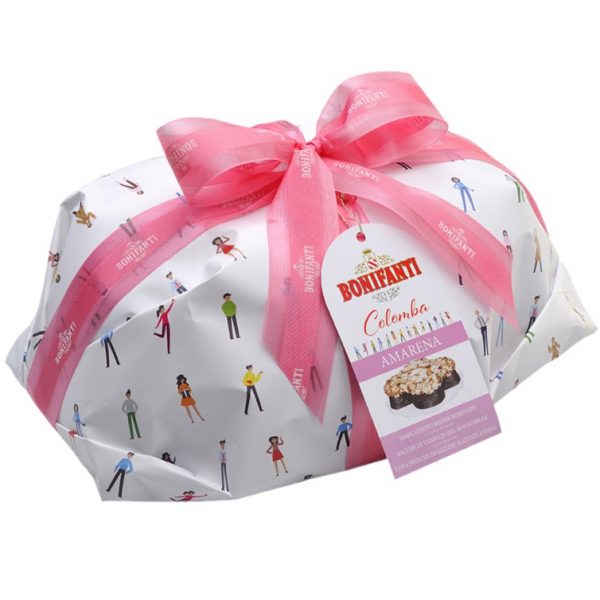 Bonifanti Colomba Amarena, Black Cherries, 35.2 oz | 1000g