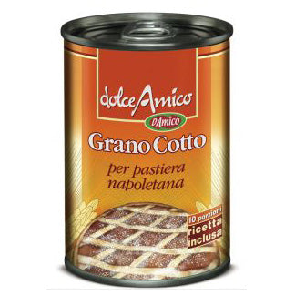 D'Amico Cooked Wheat Grain, Grano Cotto, 14.8 oz | 420g