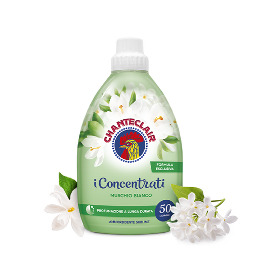 Chanteclair Concentrated Softener, White Musk, 50 Load, 33.8 oz