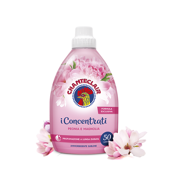 Chanteclair Concentrated Softener, Peonia E Magnolia, 50 Load, 33.8 oz | 1000ml
