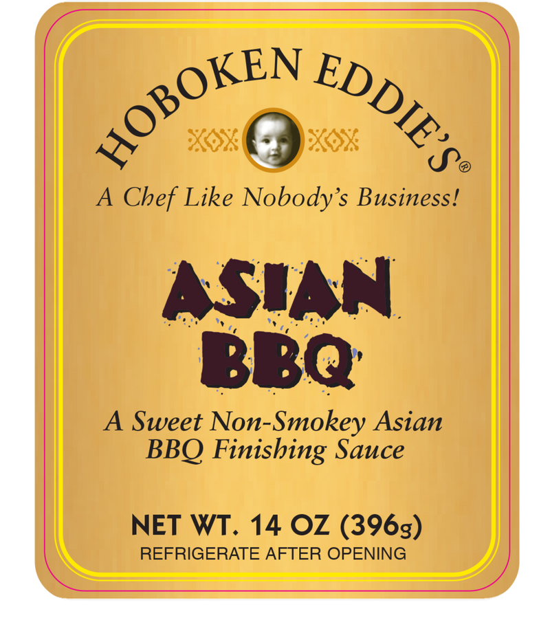 Hoboken Eddie's Asian BBQ, 14 oz