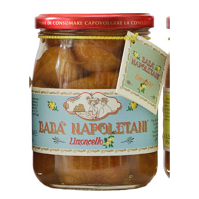 Baba Napoletani Al Limocello, 17.64 oz | 500g Jar