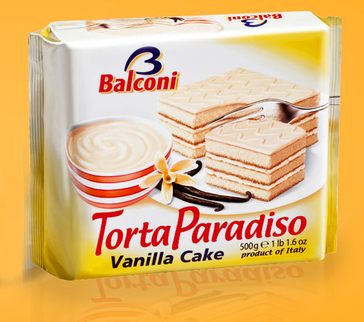 Balconi Vanilla Cake (Torta Paradiso) 17.6 OZ (500g)