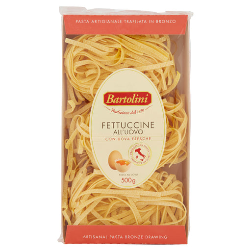 Bartolini Fettuccine Egg Pasta, 17.6 oz - 500g