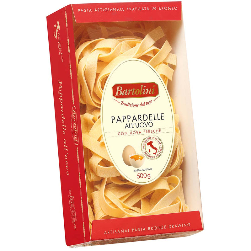 Bartolini Pappardelle Egg Pasta, 17.6 oz - 500g