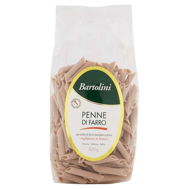 Bartolini Penne Farro Pasta, 17.6 oz - 500g