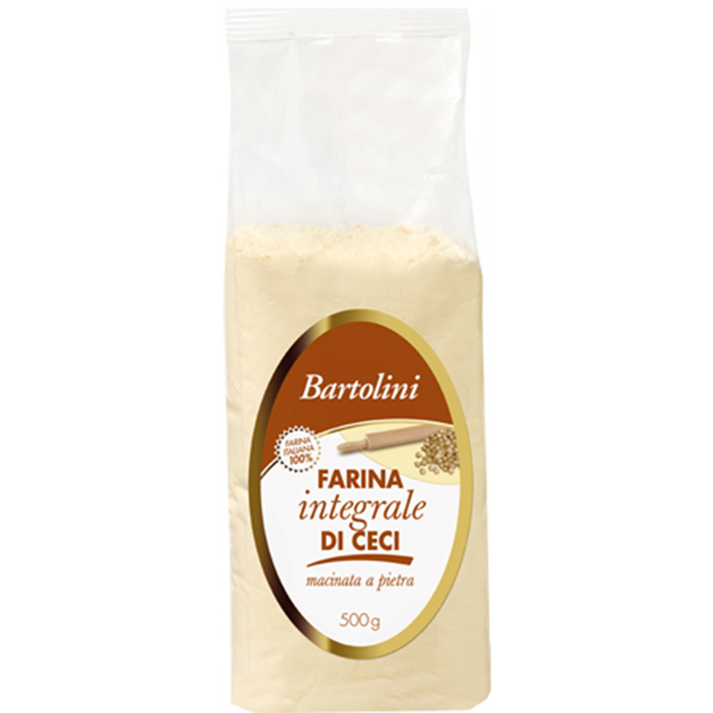 Bartolini Farina Integrale Di Ceci, 500g