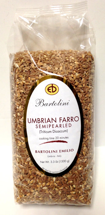 Bartolini Umbrian Farro Sempipearled, 3.3 lb