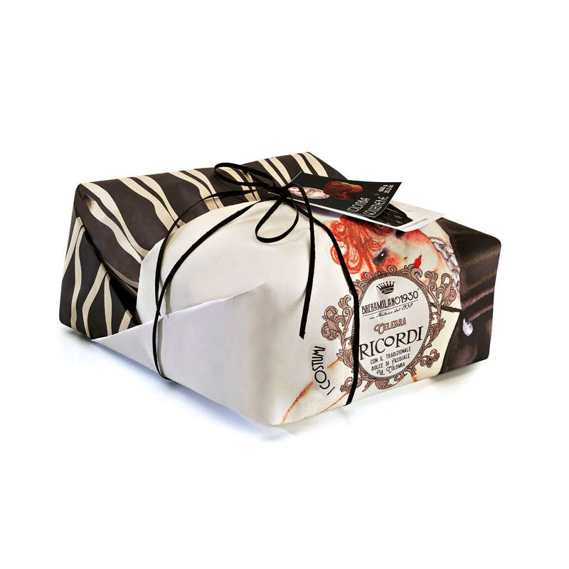 Breramilano Colomba with Chocolate Chips, Celebra Hand Wrapped, 35.2 oz | 1 kg