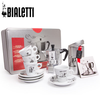 Bialetti Mini Express - Moka Kit and Coffee Maker - gift - present