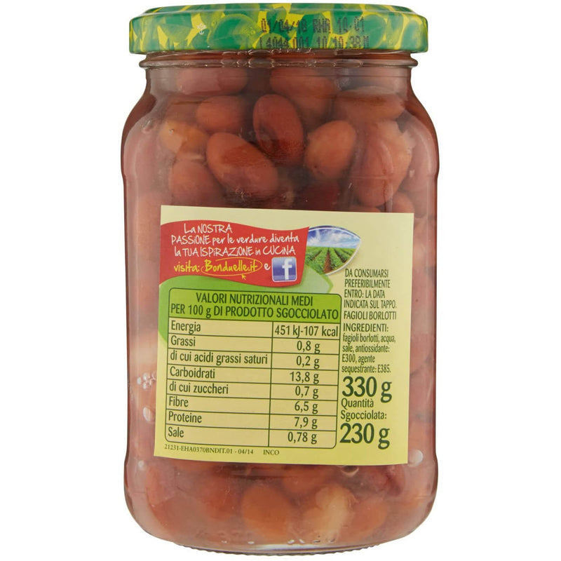 Bonduelle Borlotti Beans, Beans, 11.6 oz | 330g
