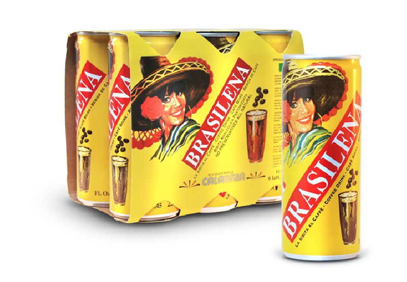 Brasilena Calabria Coffee Drink, 6 Pack Cans, 6 x 8.45 FL OZ
