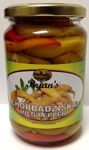 Brian's Chorbadziska Mild Peppers, 620g