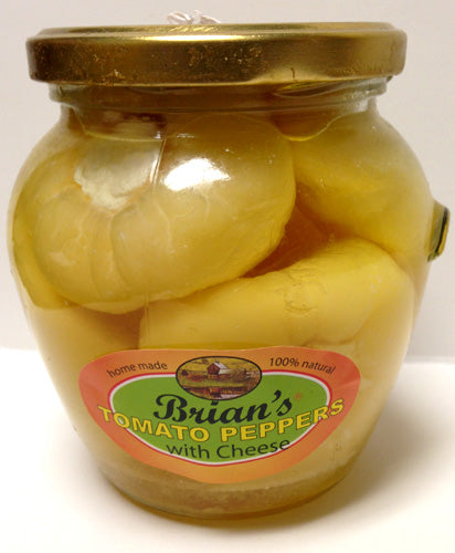 Brian's Tomato Peppers with Cheese, 580g