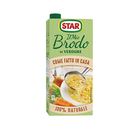 Star Vegetable Broth, 100% Natural, 1 Liter
