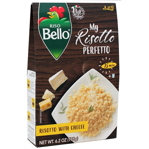 Riso Bello Risotto With Cheese, Rice, Ready in 15 min, 6.2 oz | 175g