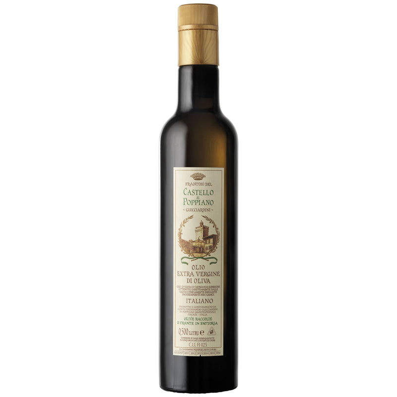 Castello di Poppiano Gucciardini, Extra virgin Olive Oil 100% Italian, 17 fl oz | 500 ml