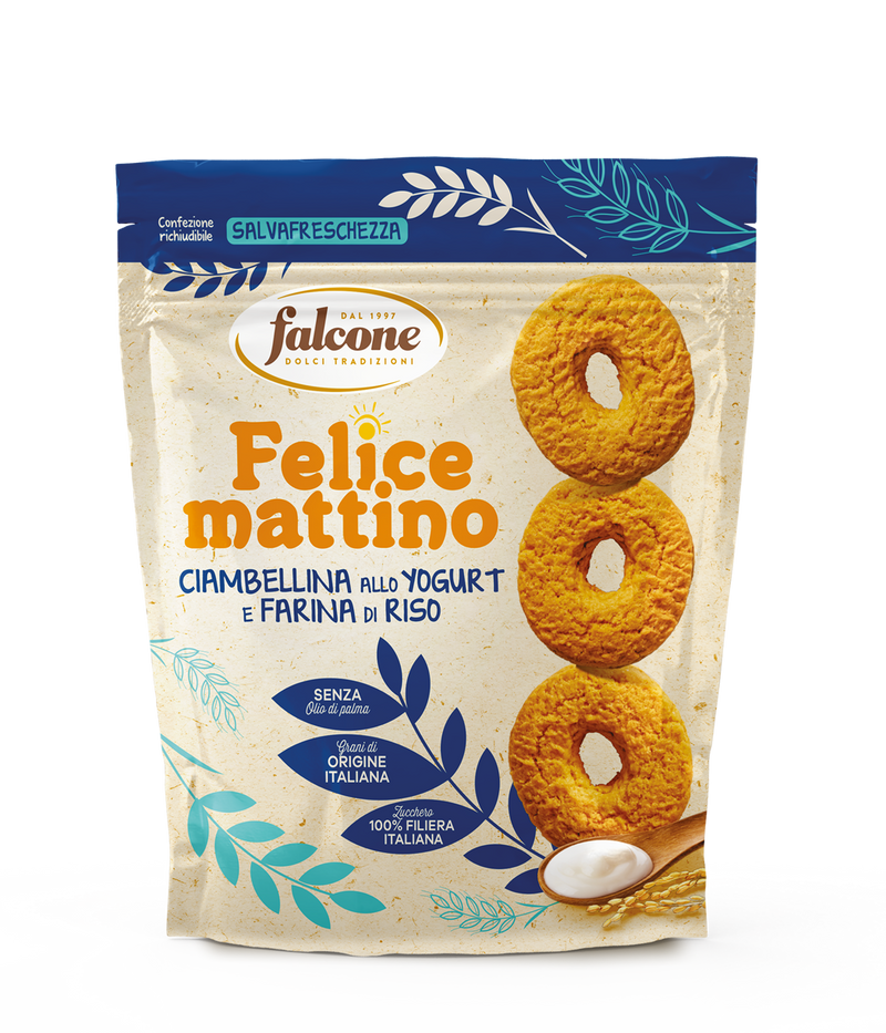 Falcone Ciambelline Yogurt Cookies, 17.6 oz | 500g