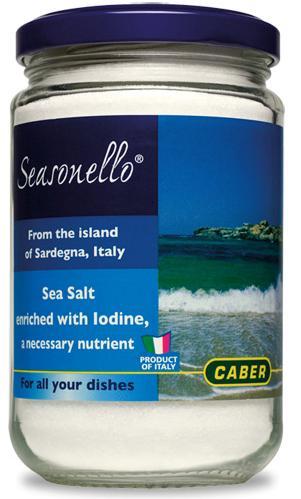Caber Seasonello Sea Salt 10.58 oz Jar