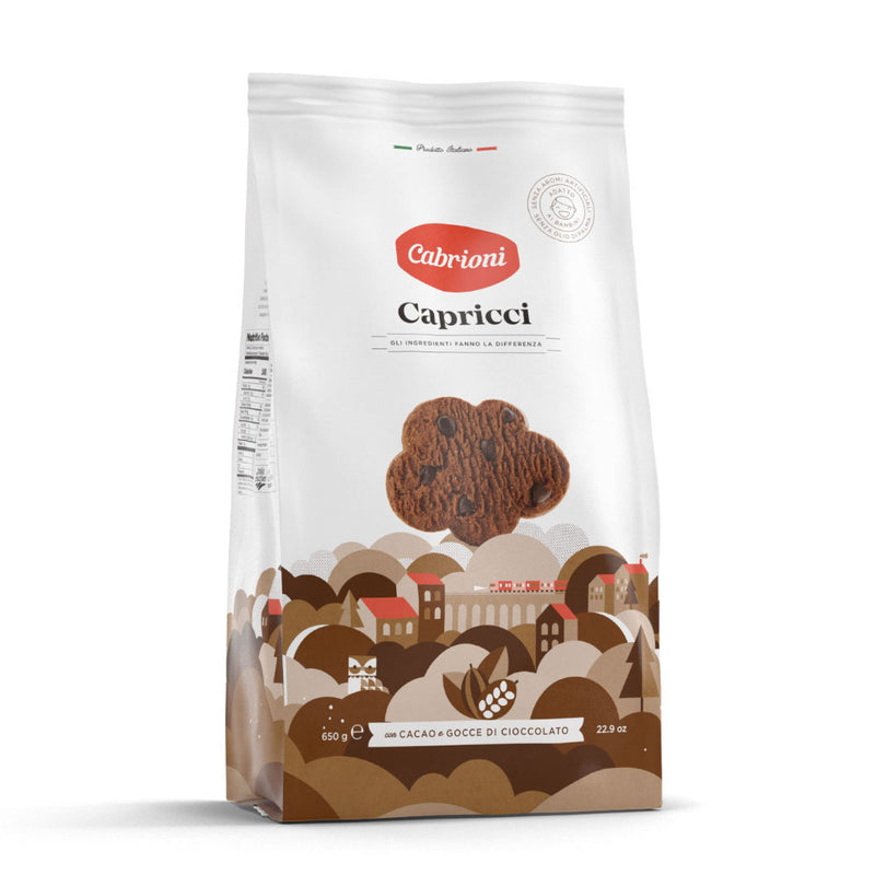 Cabrioni Capricci Cookies, 22.9 oz | 650g