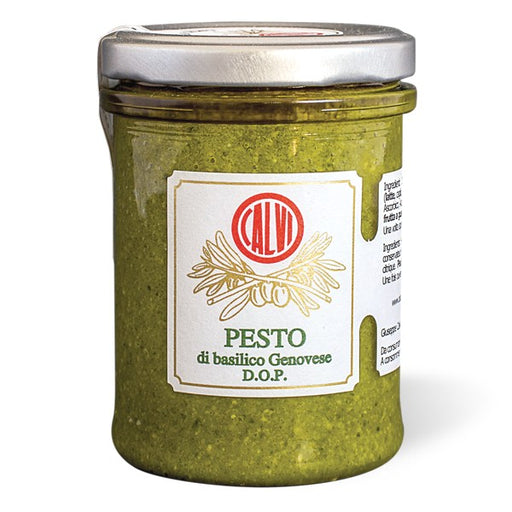 Calvi Pesto Genovese D.O.P  With Extra Virgin Olive Oil, 4.6 oz