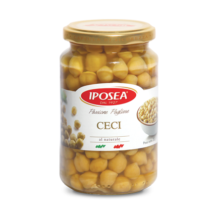 Iposea Chick Peas, Ceci Beans, 12.35 oz | 350g