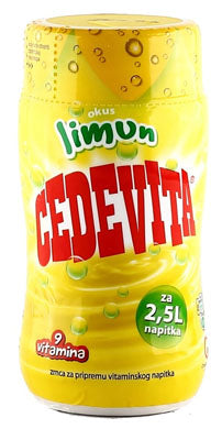 Cedevita Lemon Flavor Vitamin Preperation, 200g