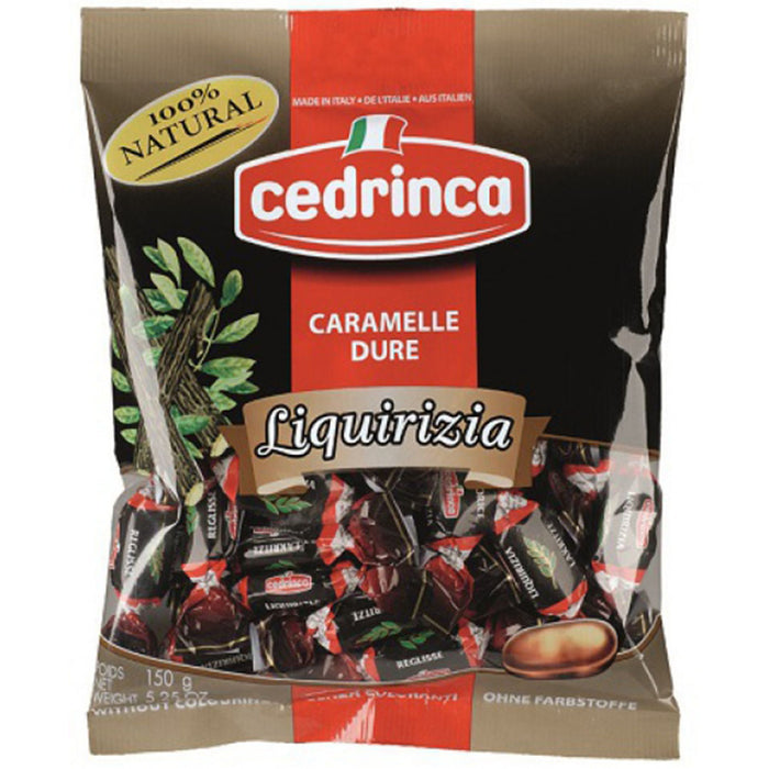 Cedrinca Liquirizia Hard Candy, 150g