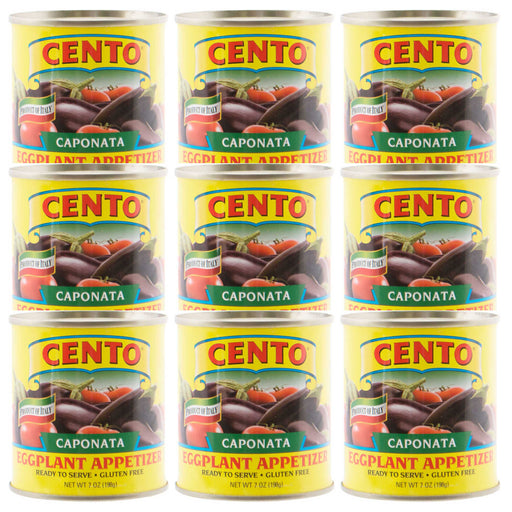 Cento Caponata Eggplant Appetizer, 7 oz - 198g | 12 Pack