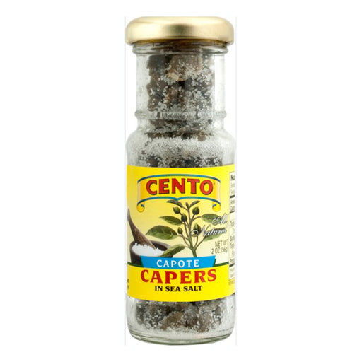Cento Capers in Sea Salt, 2 oz