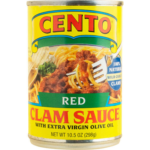 Cento Red Clam Sauce, 10.5 oz. (298g)