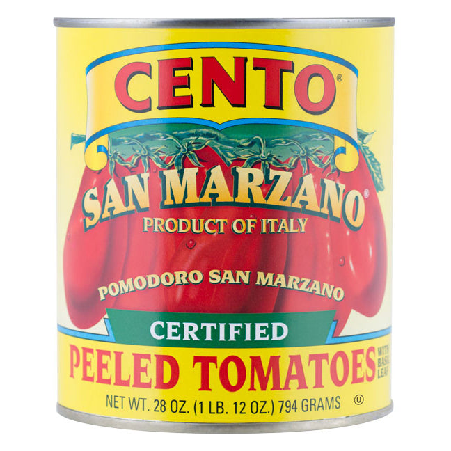 Cento San Marzano Certified Italian Peeled Tomatoes, 28 oz