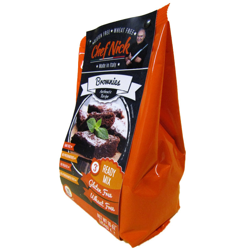 Chef Nick Gluten Free Brownies Ready Mix