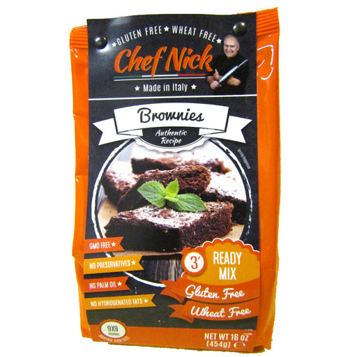 Chef Nick Gluten Free Brownies Ready Mix