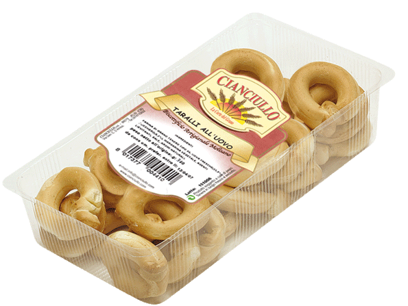 Cianciullo Egg Taralli 120g