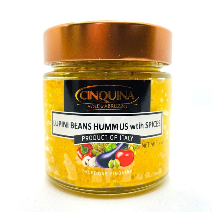 Cinquina Lupini Beans Hummus With Spices, 7 oz | 200g