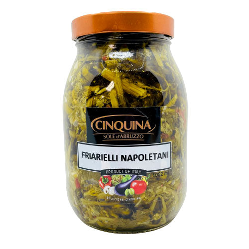 Cinquina Friarielli Napoletani in oil, Broccoli Rabe, 1062 ml