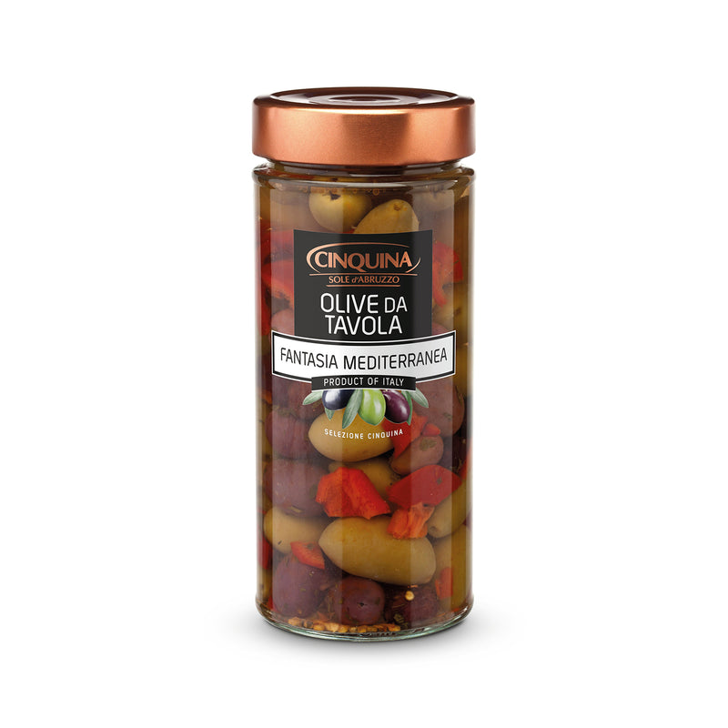 Cinquina Mediterranean Fantasy Olives, 11.35 oz