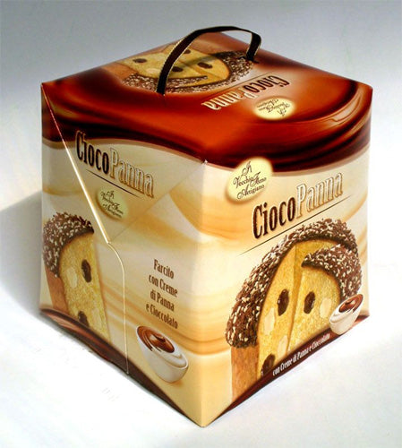 IL Vecchio Forno Artigiano Panettone Cioco Panna, 750g