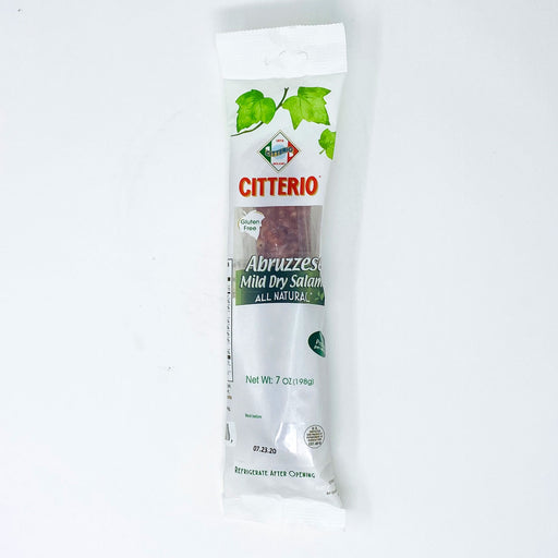 Citterio Abruzzese Mild Dry Salame, 7 oz | 198g