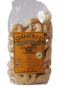 Clemente Original Wine Taralli, 10 oz