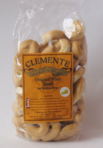 Clemente Original Wine Taralli, 10 oz