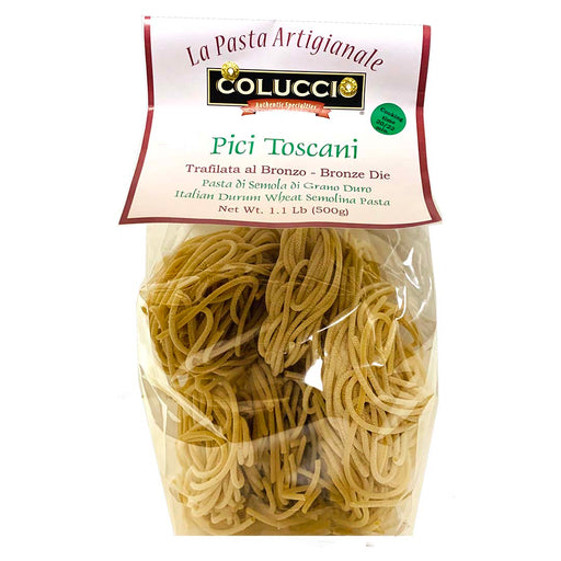 Coluccio Pici Toscani Pasta, 17.6 oz - 500g